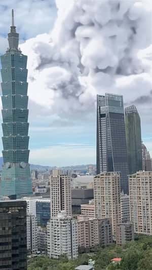 Mufasa Cloud Forms Above Skyline in fake-out-of-home ad of Disney Studio