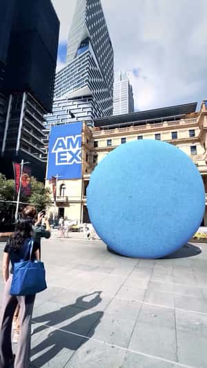 Blue Macaroons Rolls in fake-out-of-home ad of American Express