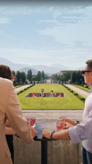 Card Characters Emerge from Ground in fake-out-of-home ad of Casinos Austria