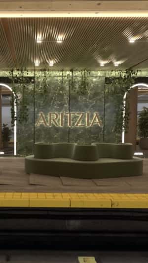 FOOH Store Emerges in the Subway in fake-out-of-home ad of Aritzia