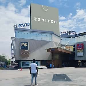 Shopping Bag Unveils Store Above the Mall in a fake-out-of-home ad of Snitch