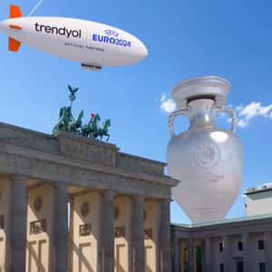 Trophy and Airships Spotted in a fake-out-of-home-ad of Trendyol