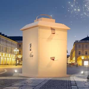 Products Went Inside the Advent Calendar in a fake-out-of-home ad of BioNike