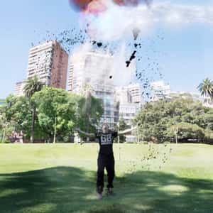 Man Show Elemental Powers in a fake-out-of-home ad of PUB G Mobile