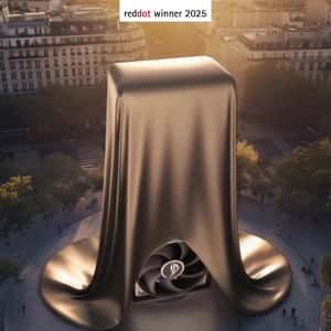 Graphics Cards Installation Around the City in a fake-out-of-home ad of ROG
