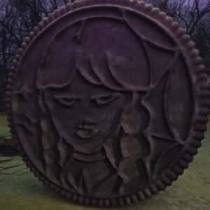 Cookie Rolls on Cracked Ground in a fake-out-of-home ad of Oreo