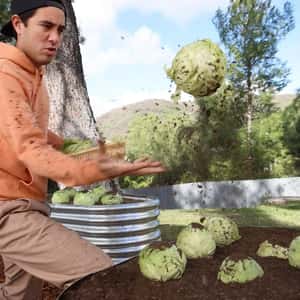 Man Doing Airbender Techniques in a fake-out-of-home ad of Netflix