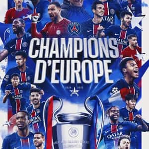 Planes Release Blue and Red Smoke Over Paris in a fake-out-of-home ad of Paris Saint-Germain