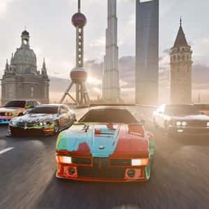 Toy Car Transforms into a Racing Car in a fake-out-of-home ad of BWM