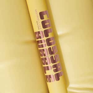 Yellow Bubble on Skyscraper in this fake-out-of-home ad of Maybelline
