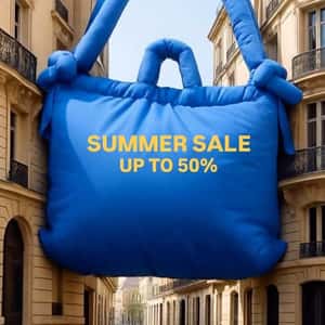 Bag Stuck Between Buildings in a fake-out-of-home ad of Ölend