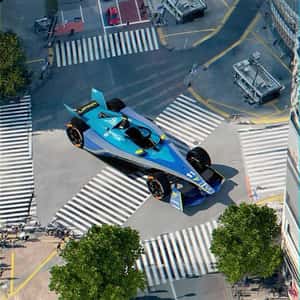 Sports Car Transforms into Robot in a fake-out-of-home ad of CUPRA