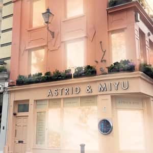 Golden Light Beams from Store in a fake-out-of-home ad of Astrid & Miyu