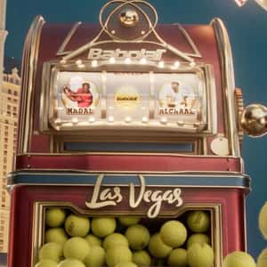 Slot Machine Building Releases Tennis Balls in a fake-out-of-ad of Babolat