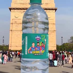 Drone Delivers Bottled Water in India in a fake-out-of-home ad of Bisleri