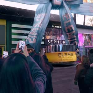 Balm Arrives at Time Square in a fake-out-of-home ad of Elemis