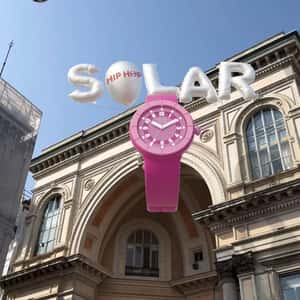 Balloons Carry Watches in a fake-out-of-home ad of Hip Hop Watches