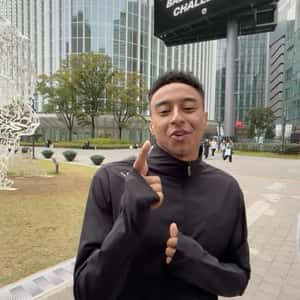 Soccer Ball Fell on Player in a fake-out-of-home ad of Jesse Lingard