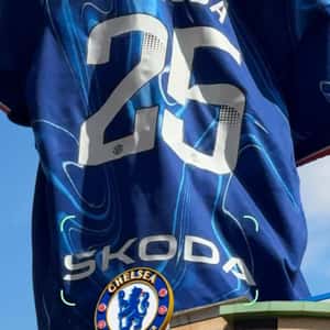 Jersey Spotted Above Stadium in a fake-out-of-home ad of Skoda