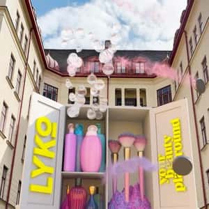Building Displays Cosmetic Cabinet in a fake-out-of-home ad of LYKO
