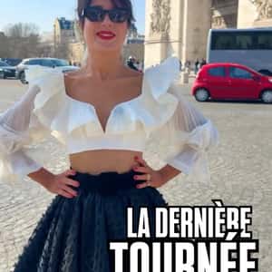 Album Cover Unfolds at Monument in a fake-out-of-home ad of Marie
