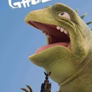 Giant Gecko Spotted in City in a fake-out-of-home ad of Netflix