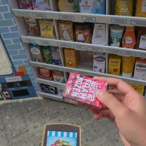 Store Folds into a Miniature Shop in a fake-out-of-home ad of Albert Heijn