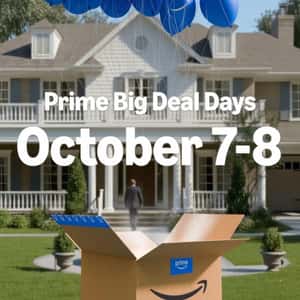 Balloons Deliver Packages in a fake-out-of-home ad of Amazon