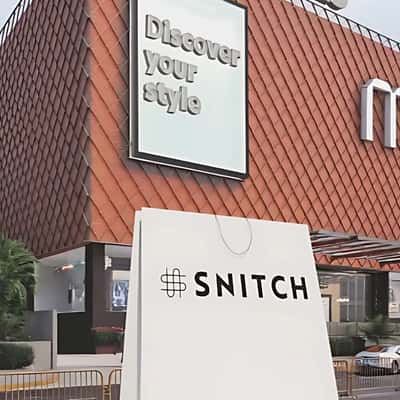 Products Come Out from LED Screen in a fake-out-of-home ad of Snitch
