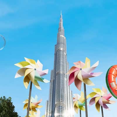 Floaters Spotted in Dubai in a fake-out-of-home ad of Dubai Media Office
