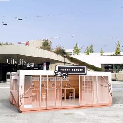 Beauty Pop-up Store Emerge in a fake-out-of-home ad of Sephora