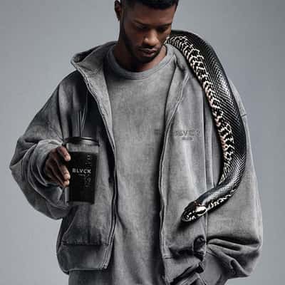 Water Turns to Wine in a fake-out-of-home ad of Blvck