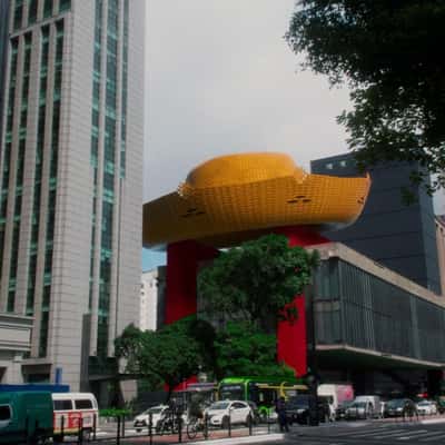 Hat Spotted in Brazil's Landmarks in a fake-out-of-home ad of Chico Bento