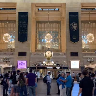 Dragon’s Skull at Grand Central in a fake-out-of-home ad of Game of Thrones