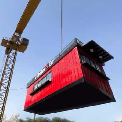 Crane Installs Food Stall in a fake-out-of-home ad of Lobster & Co