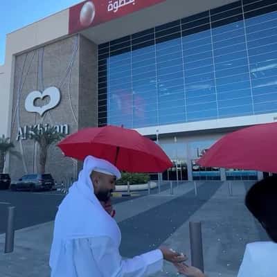 Pearl in Shell on Rooftop in a fake-out-of-home ad of Gulf Bank