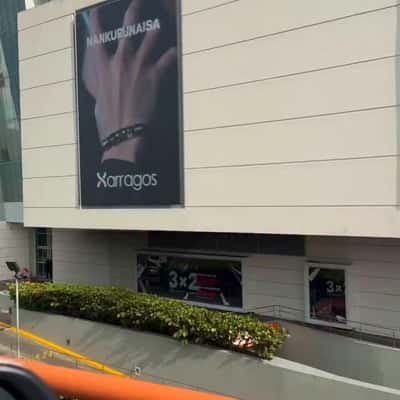 Bracelet Emerges from Mall Billboard in a fake-out-of-home ad of Xarragos