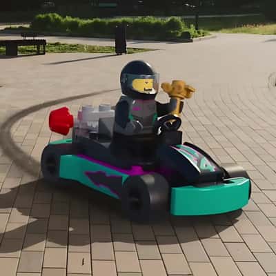 Carts Race and Monster Truck Stunt in fake-out-of-home ad of LEGO