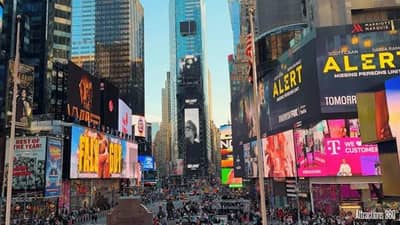 One Times Square 3D Billboard
