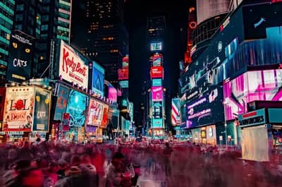 2 Times Square 3d Billboard