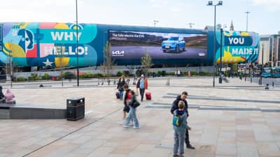 Liverpool Media Wall 3D Billboard