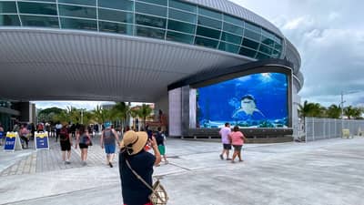 Nassau Cruise Port 3D Billboard