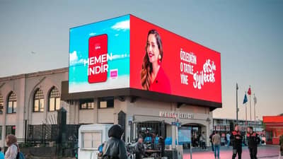 Kadıköy Pier 3D Billboard