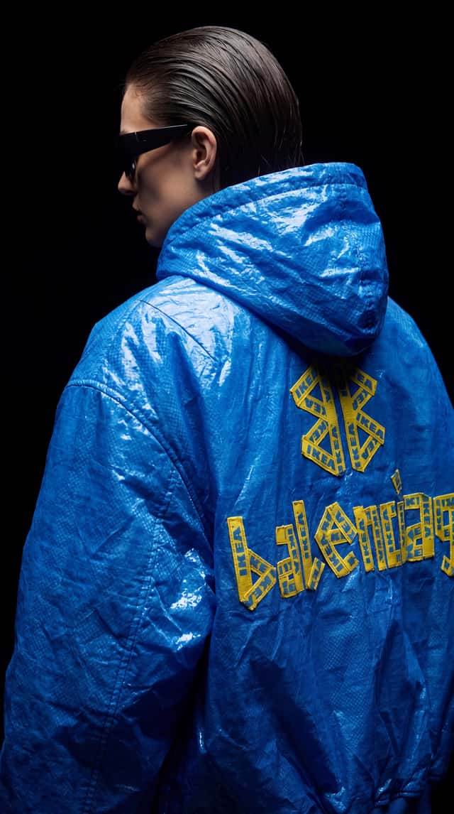 IKEA x Balenciaga bomber campaign concept