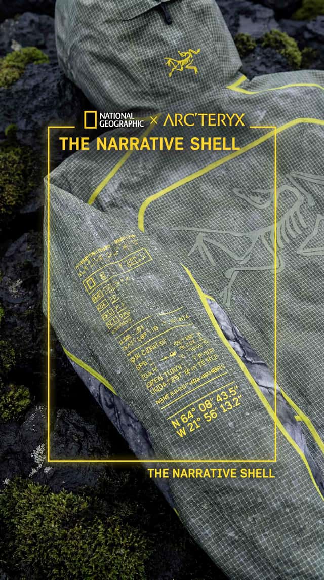 NationalGeographic Arcteryx running ad